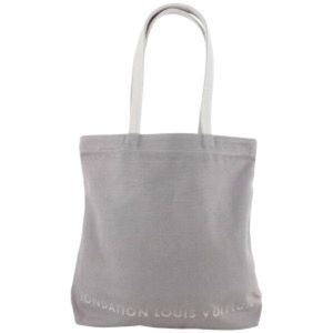 Authentic Louis Vuitton Limited Edition Fondation Grey Tote Bag